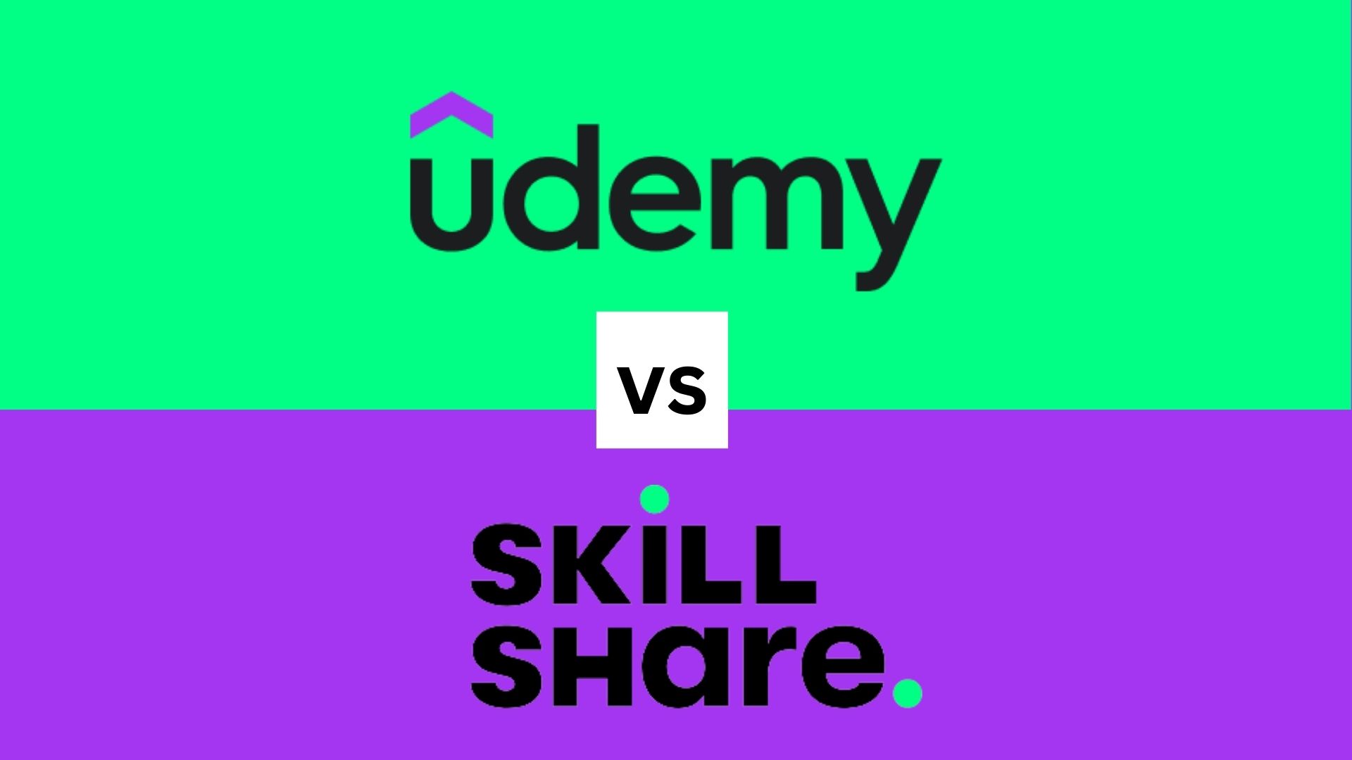 Udemy and Skillshare