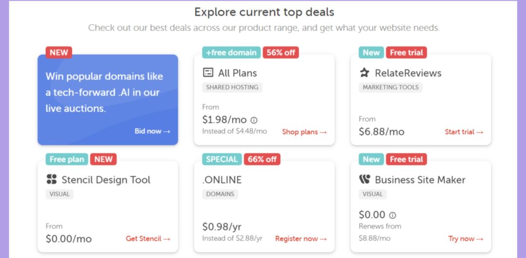 Hostinger vs Namecheap