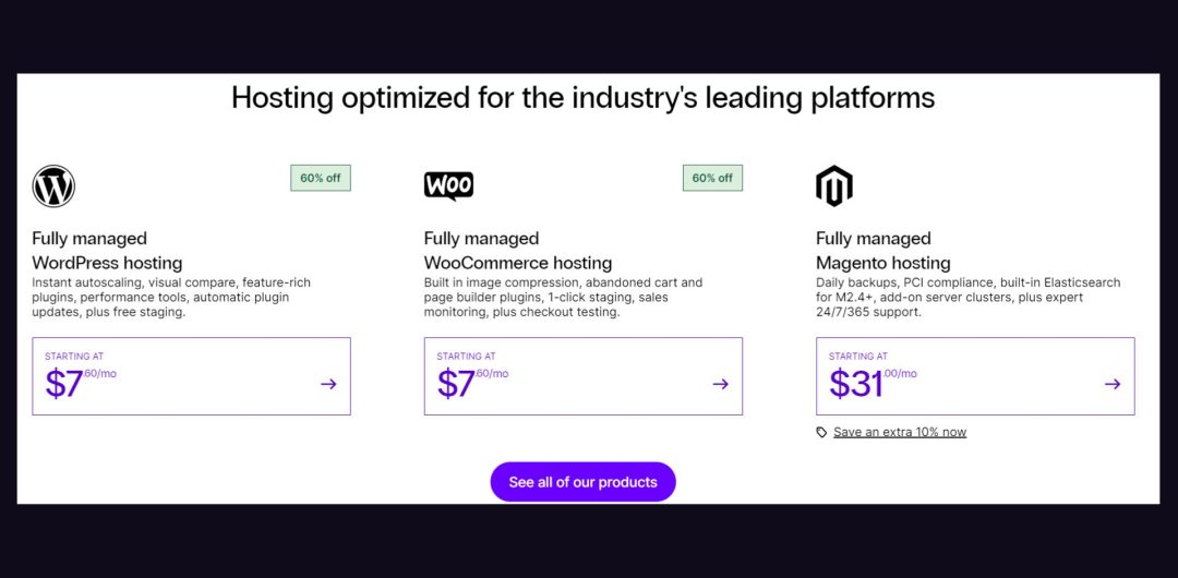 Nexcess vs Kinsta